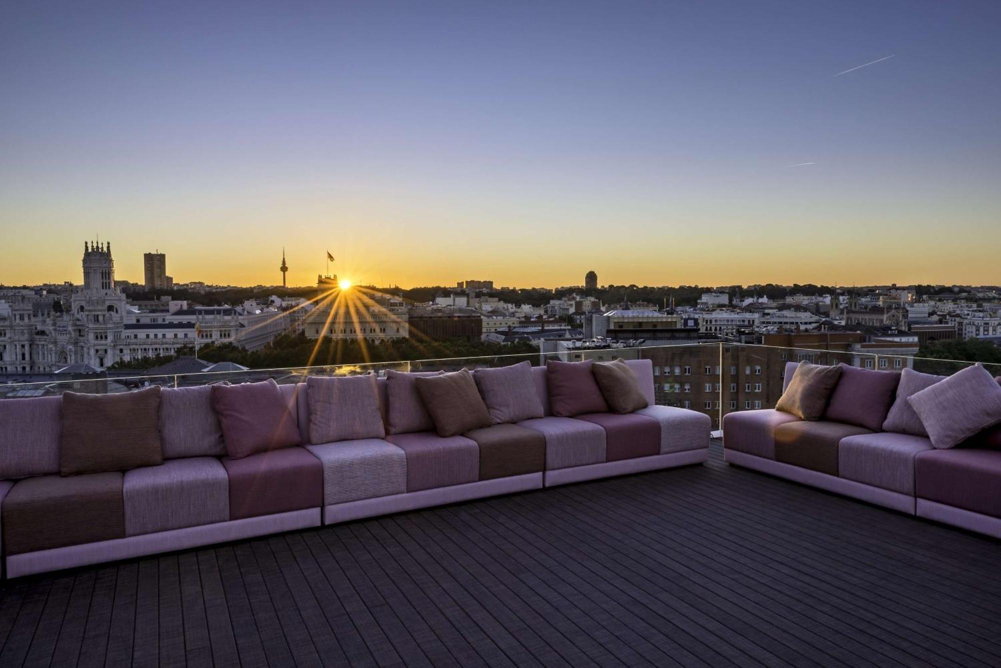 Nh Collection Madrid Suecia Hotel Exterior photo View from the rooftop