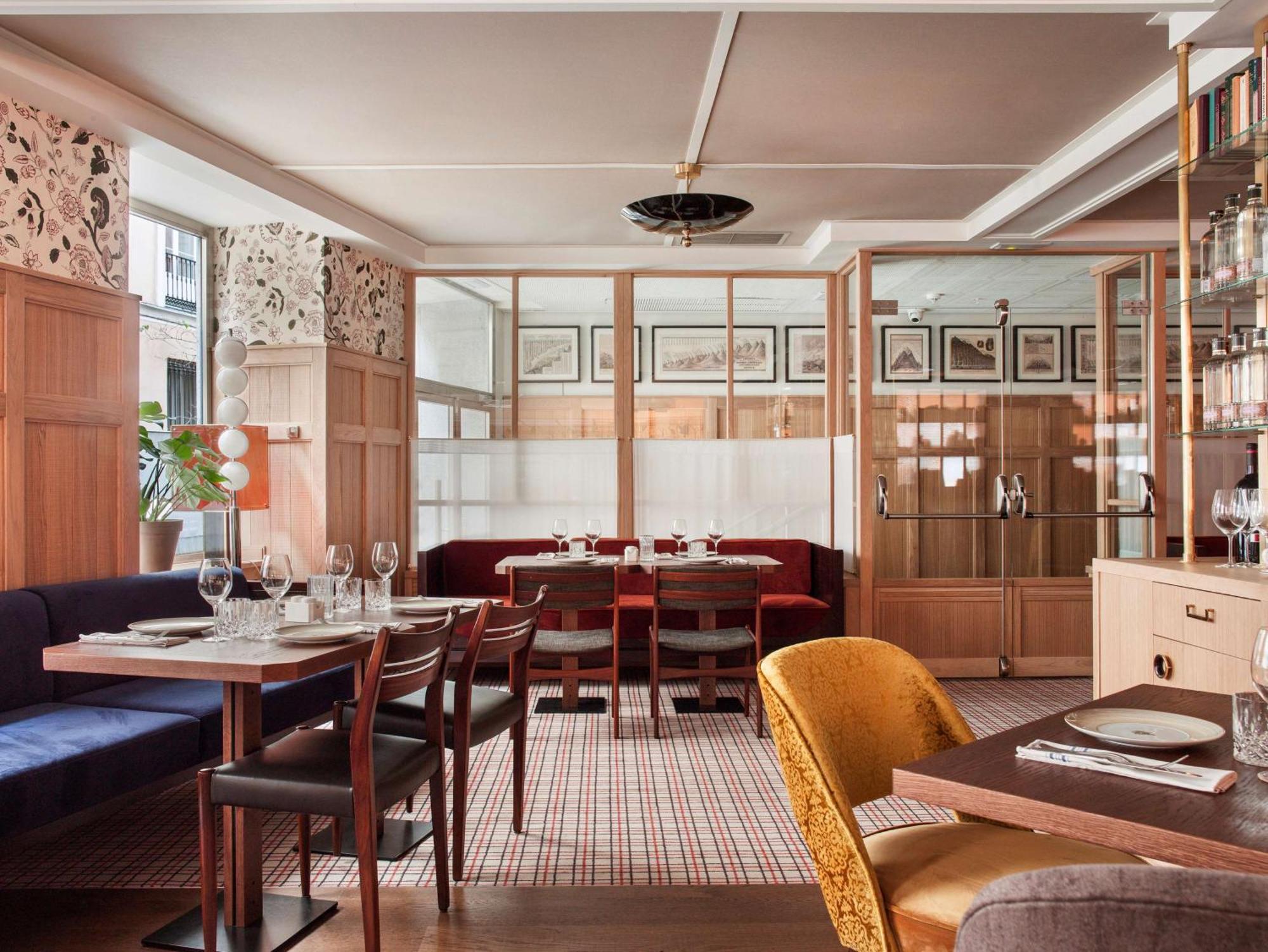 Nh Collection Madrid Suecia Hotel Exterior photo Interior of the restaurant