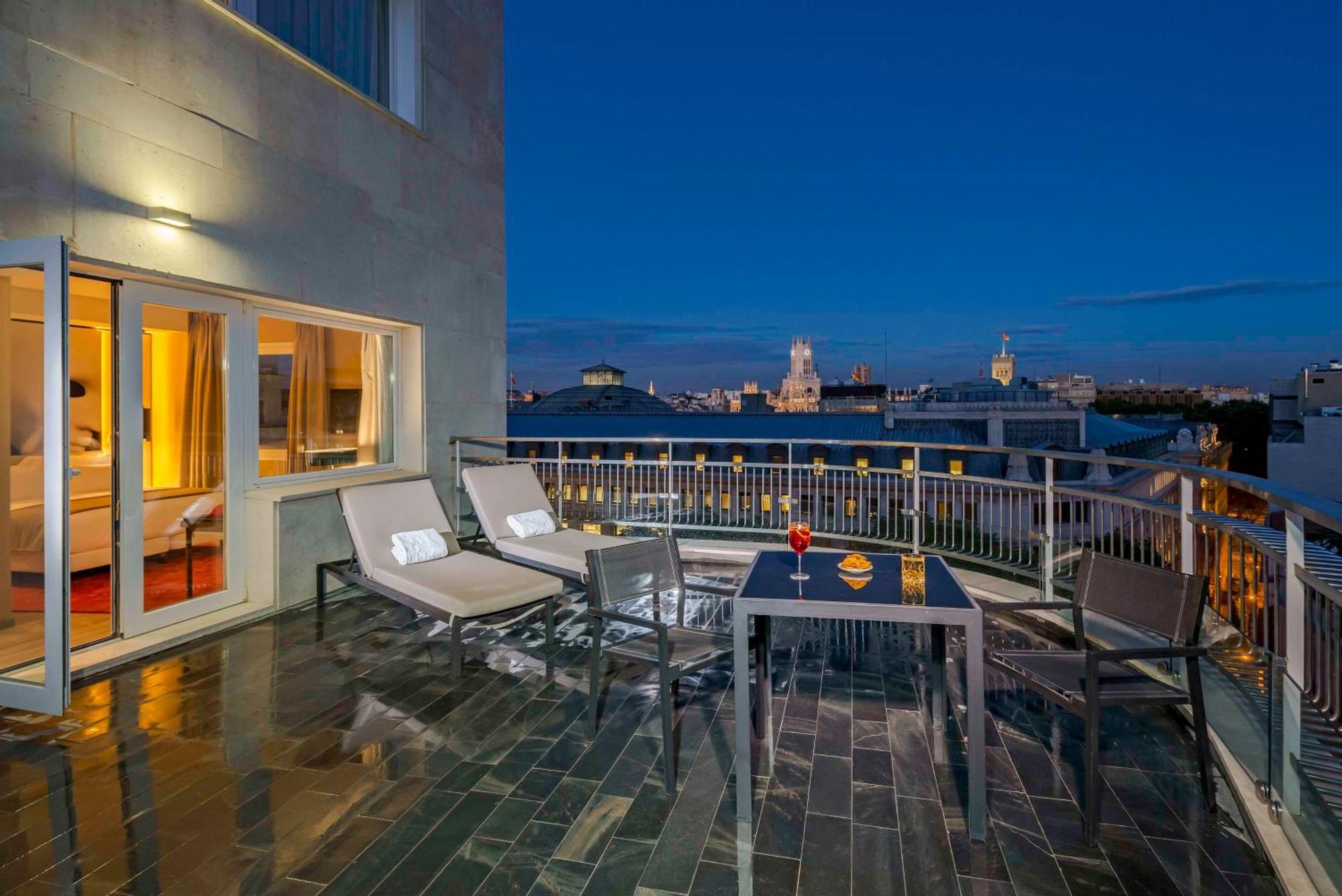 Nh Collection Madrid Suecia Hotel Exterior photo A balcony at the Mandarin Oriental, Vienna